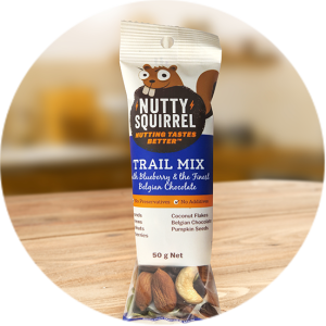 Nutty Squirrel Trail Mix - Blueberry