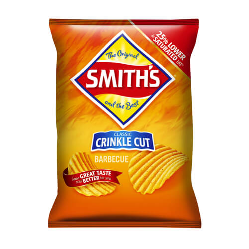 Smith's Classic Crinkle Cut Barbecue Potato Chips
